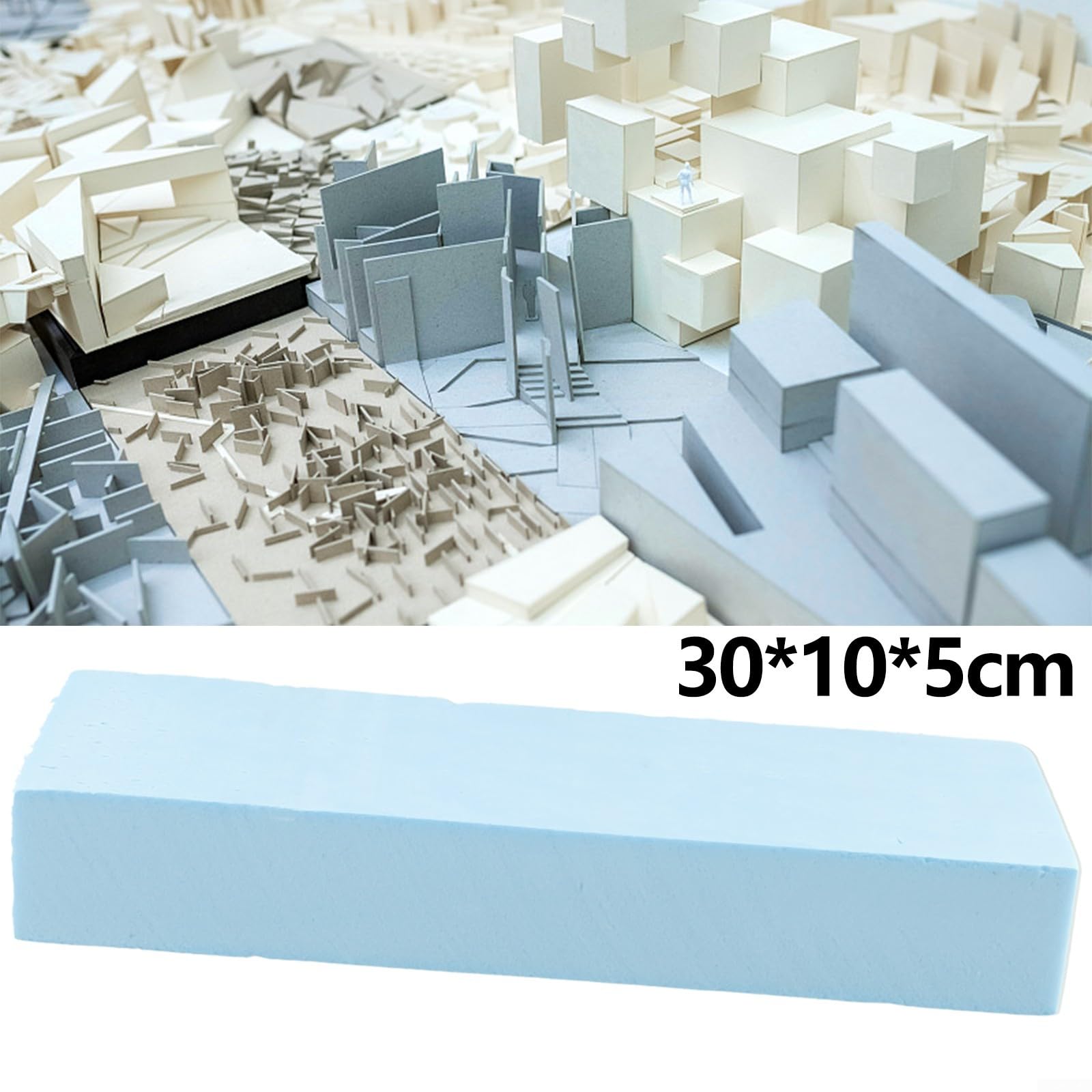 5 Styroporplatten Für Modellbau - Weißer Hartschaum 30x20x2cm