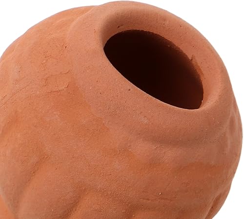 Miniatura 2 de Happyyami 4 macetas pequeñas de terracota, pequeñas macetas de arcilla de terracota, macetas pequeñas de terracota, macetas pequeñas de arcilla para