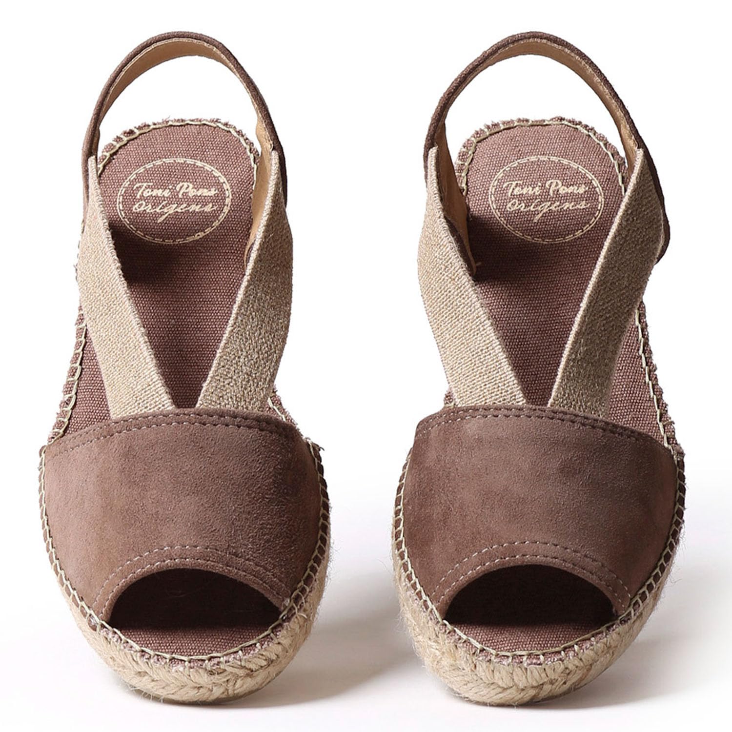 TONI PONS Ella - Espadrilla da Donna in Tinta Unita Realizzata in camoscio.