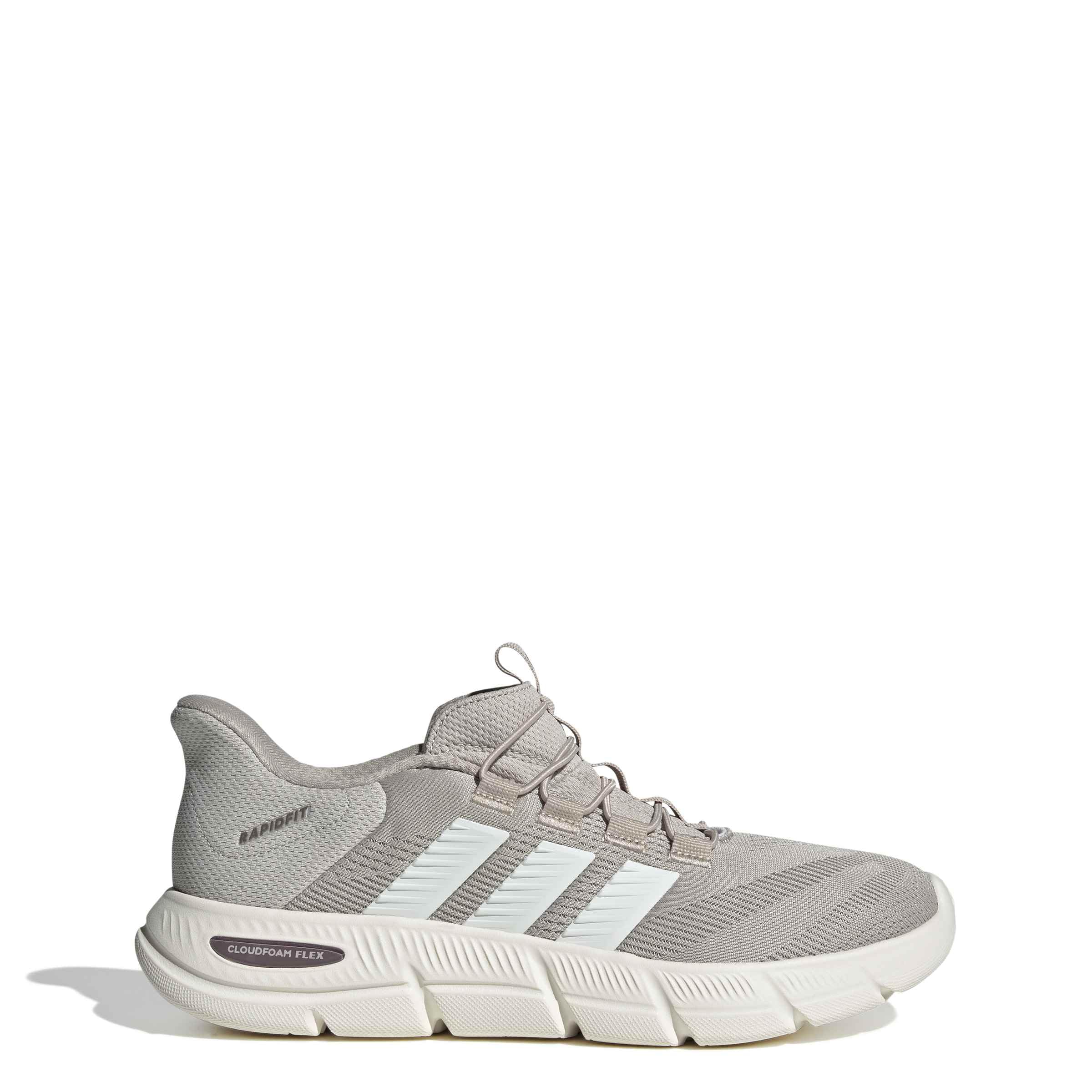 adidas Men's Cloudfoam Flex Laces Shoes, Wonder Beige/Off White/Wonder Alumina, 7 UK