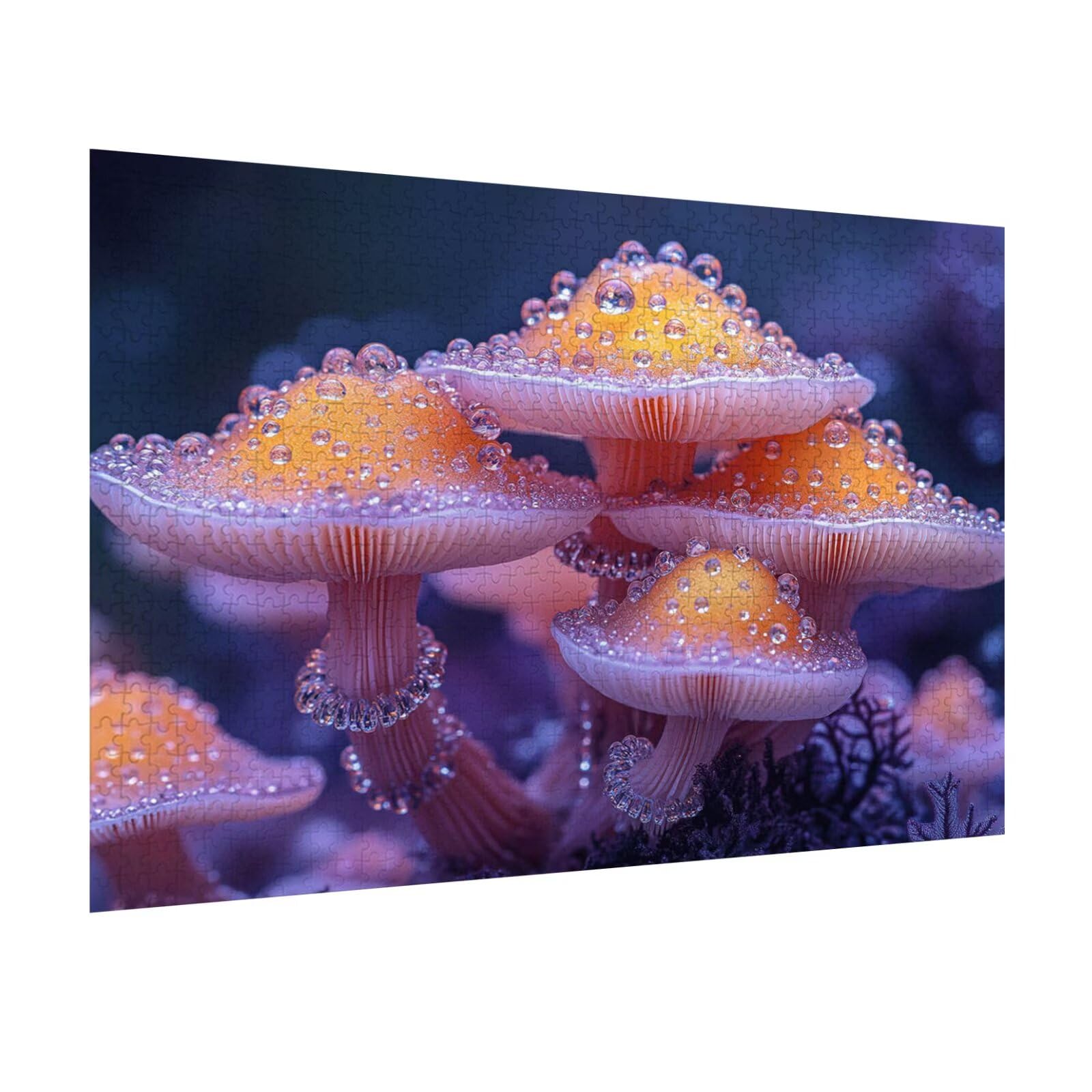 Puzzle 2000 Pezzi Cartoni animati Puzzle Classici per Gioco Familiare n-372 | Impossibile Puzzles, Intrattenimento Creativo, Rilassamento Intelligence, Regalo per Amore e Amico, Decorazioni Casa, funghi
