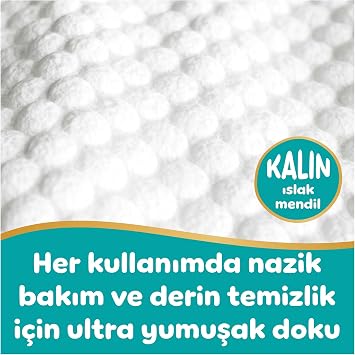 Pampers Aqua Soft Touch Bebek Islak Havlu 1 Paket 60 Yaprak