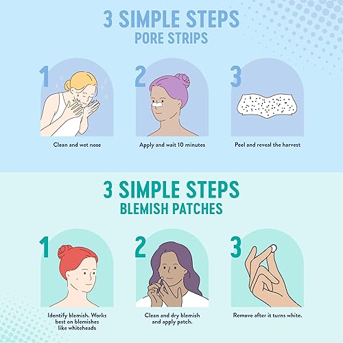 Miniatura 4 de Biore Paquete de tiras removedoras de puntos negros originales Bioré, tiras nasales de limpieza profunda con desobstrucción instantánea de los