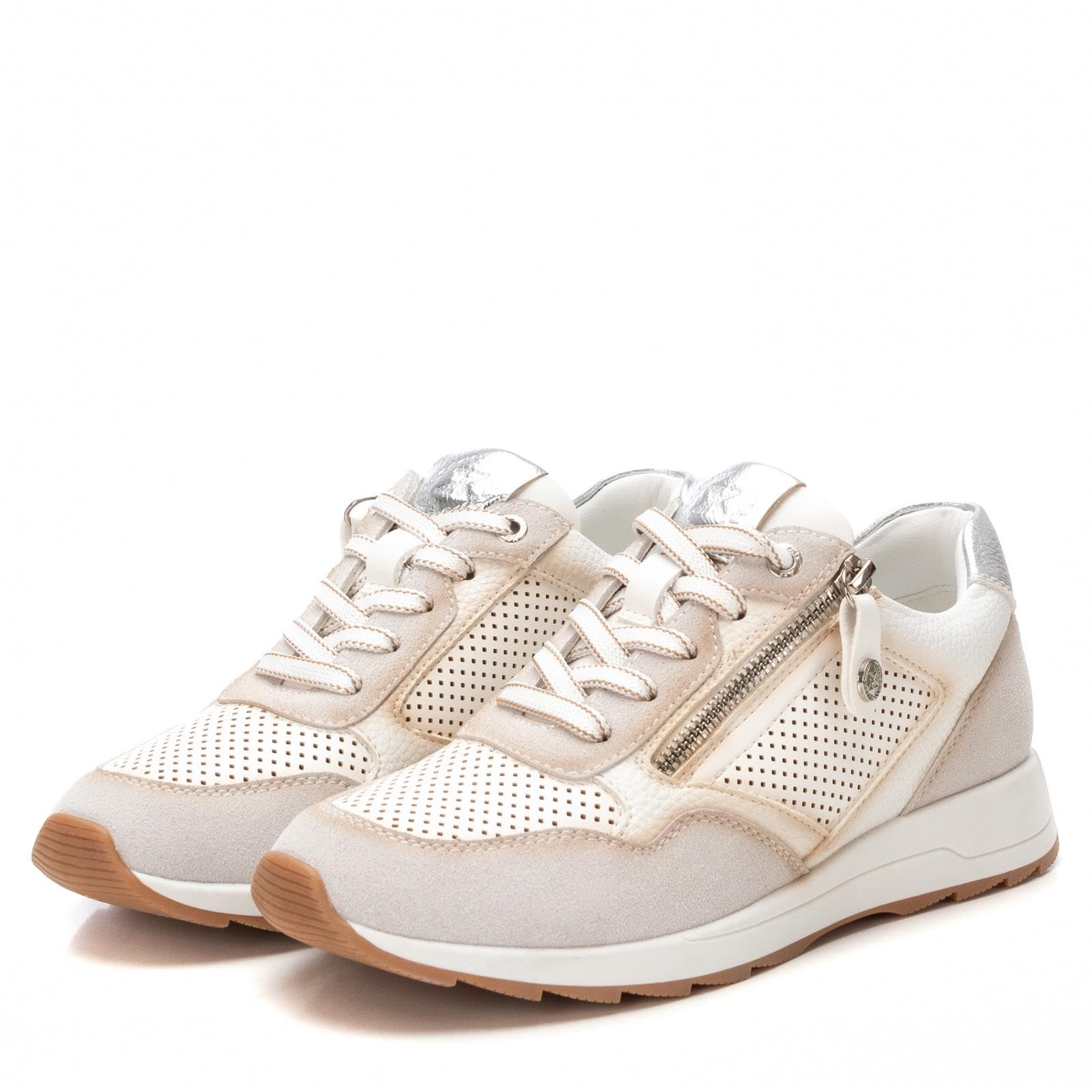 XTI - Sneakers 143608 Mujer Beig