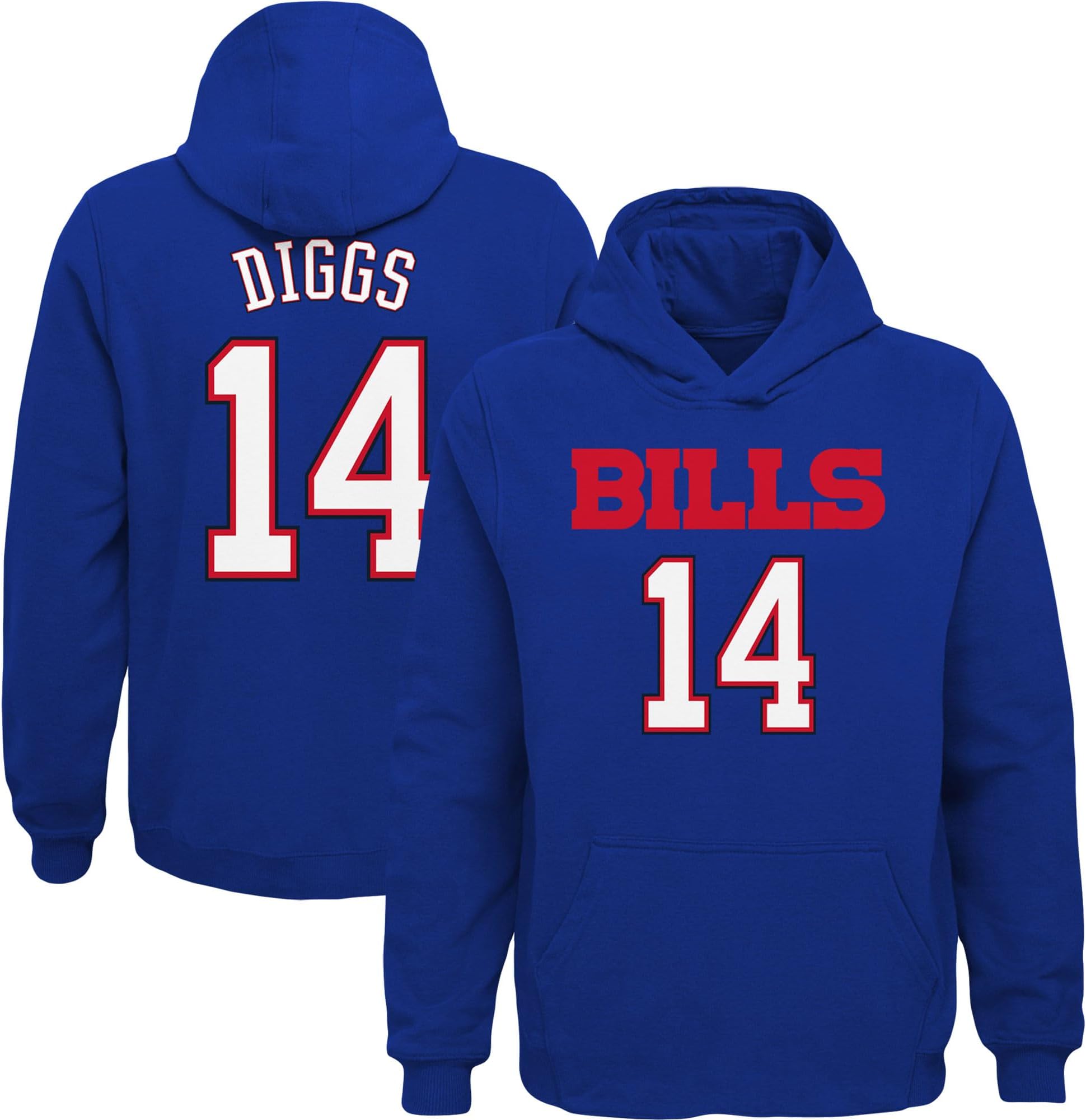 Outerstuff Youth NFL Mainliner Player Name & Number Pullover Hoodie