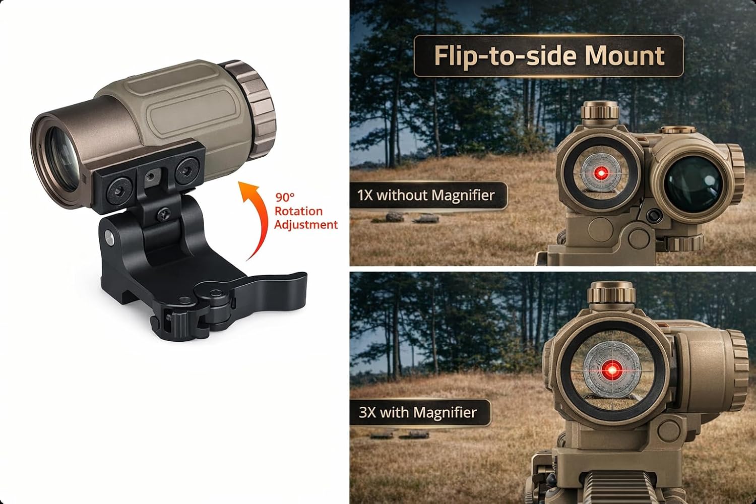 Tactical Scope Reflex Stinger 4 MOA Red - Green Dot Sight with Picatinny Mount