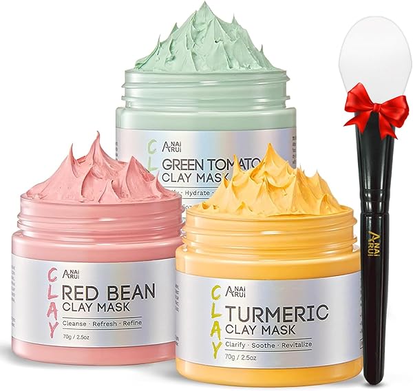 ANAI RUI Grön Tomat Lermask Set