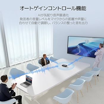 Amazon.co.jp: Nuroum 会議用マイクスピーカー ワイヤレス