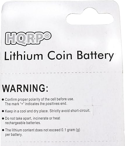 Miniatura 5 de HQRP Paquete de 4 baterías de litio compatibles con cascos de soldadura Lincoln Viking con oscurecimiento automático KP4491-1 3250D FGS Series