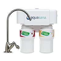 Vista 16 de Sistema de filtro de agua Aquasana para debajo del fregadero - Reduce PFAS, plomo y cloro en el agua potable - Filtración de clarium para la cocina