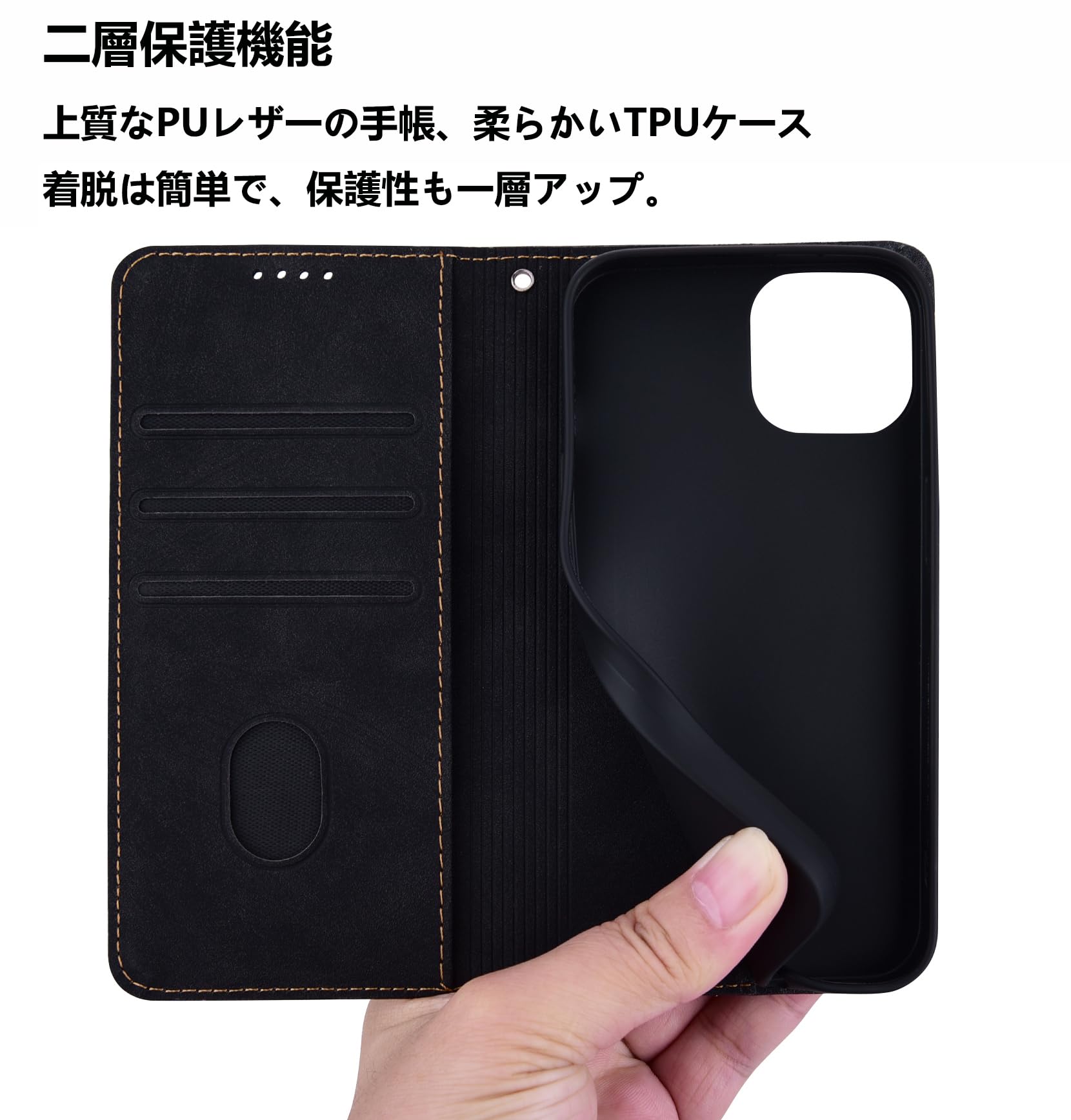 Amazon.co.jp: Vokpok OPPO A3 5G 専用 ケース 手帳型 内蔵マグネット