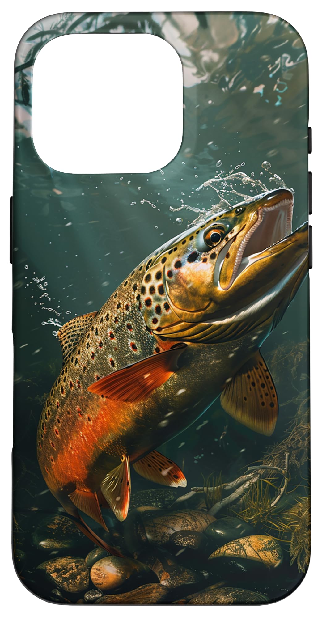Trout Fish Case for iPhone 16 Pro
