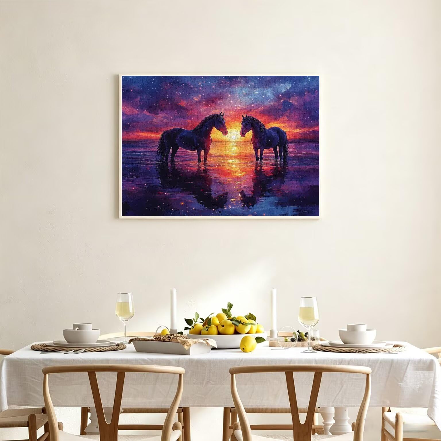 Puzzle dla dorosłych 2000, zwierzę gwiaździste niebo, 99 x 70 cm, n-486