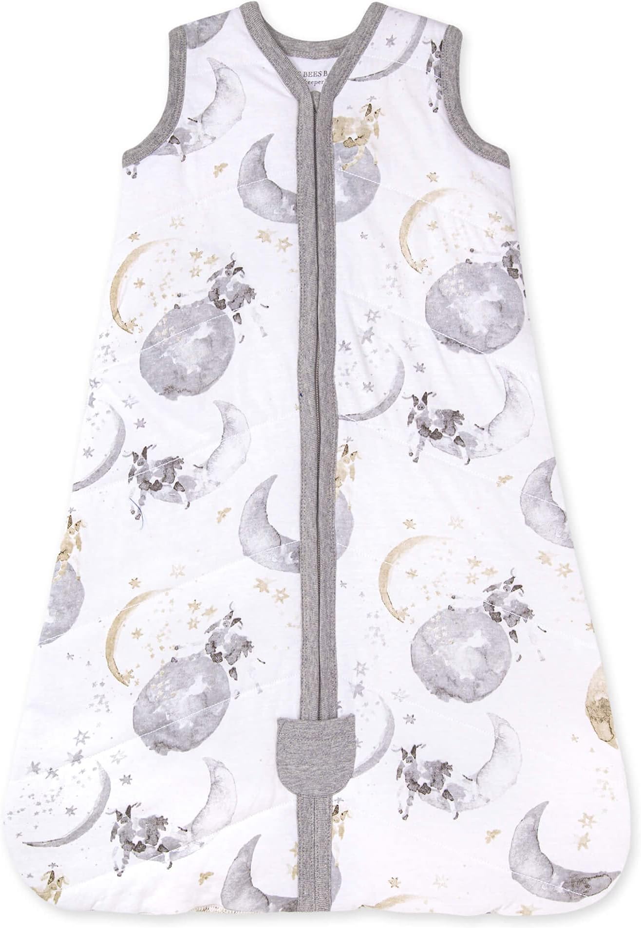 Burt's Bees Baby Beekeeper Infant Wearable Blanket, 100% Organic Cotton Unisex, Girl, Boy Swaddle Transition Sack - Light Weight 0.5 TOG or Medium Weight 1.5 TOG - Newborn Essentials Sleep Clothes,
