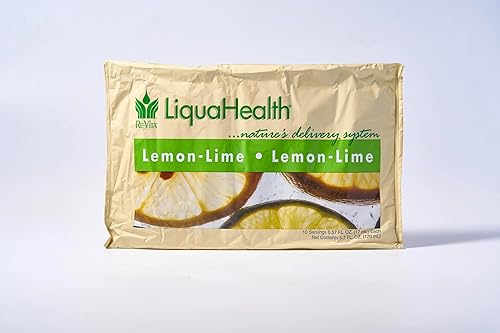 Paquete de iniciación de liqua de limón y lima, 30 porciones, 30 porciones