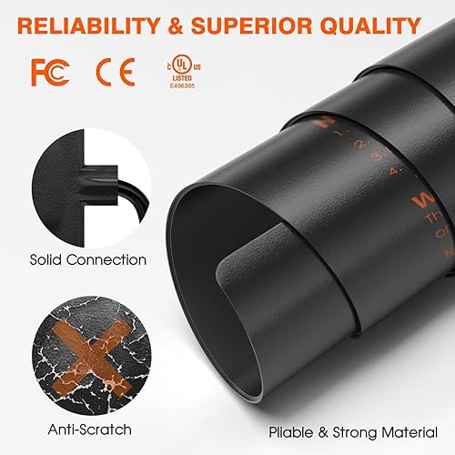 Miniatura 5 de Spider Farmer Tapete térmico de plántulas de 48 x 20.75 pulgadas, impermeable, duradero, para inicio de semillas y germinación, certificado UL,