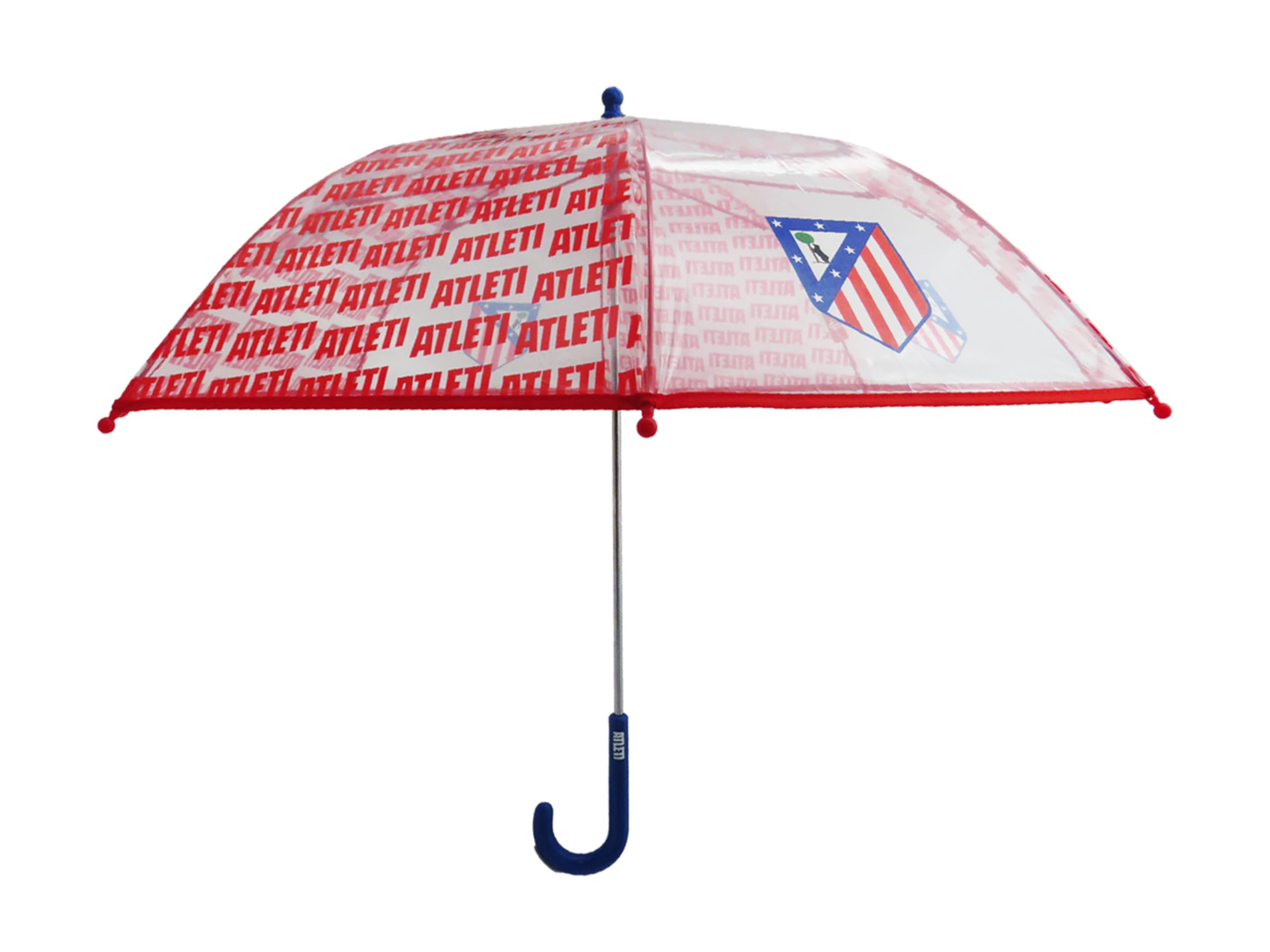 CYPBRANDS Atlético de Madrid Paraguas infantil 48 cm Manual Transparente Oficial