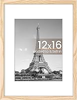 Vista 205 de upsimples - Portarretratos de 12 x 16 pulgadas, para fotos de 8.5 x 11 pulgadas con paspartú o de 12 x 16 pulgadas sin paspartú, marcos de póster