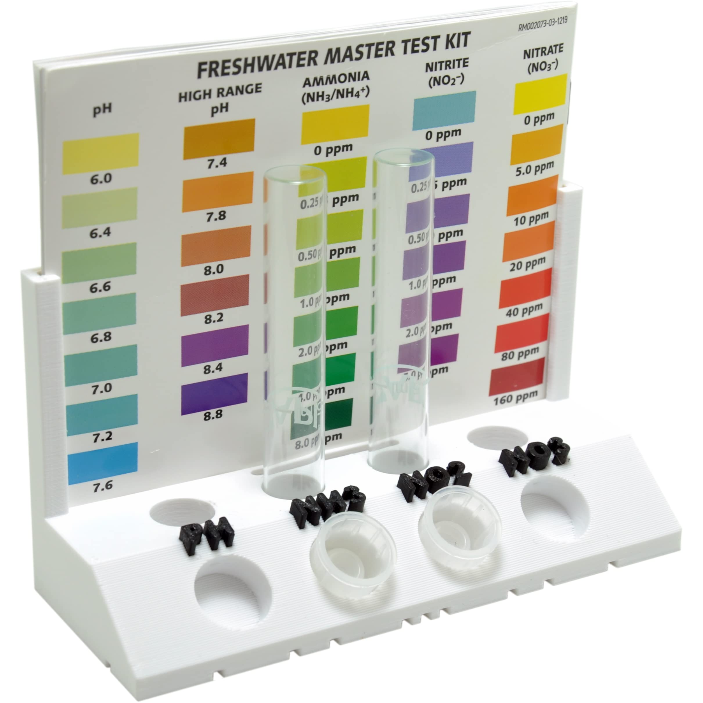 API FRESH WATER MASTER TESTKIT + 専用スタンド Amazon.com: Aquameta Aquarium Test Tube Holder with Rack - For API