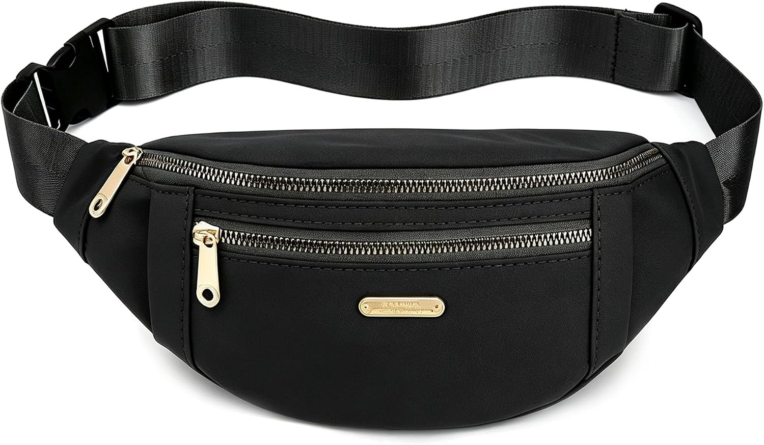 LEWOODUO Crossbody Fanny Pack for Women Men Waist Packs Belt Phone Bags