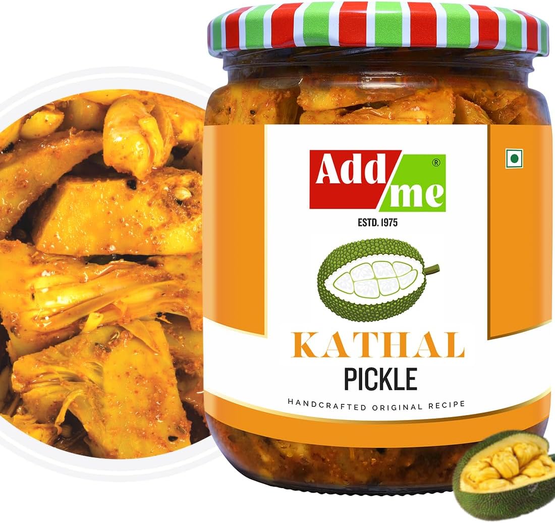 Kathal Ka Achar 500gm Home Made Jackfruit Pickle 500 gm Glass Jar