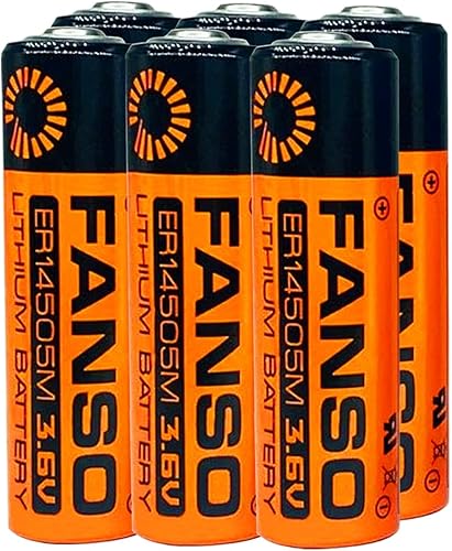 WEIMAA - Paquete de 6 baterías de litio ER14505M 3.6V 2200mAh LS14505 AA baterías de litio no recargables disponible en Yaxa Guatemala