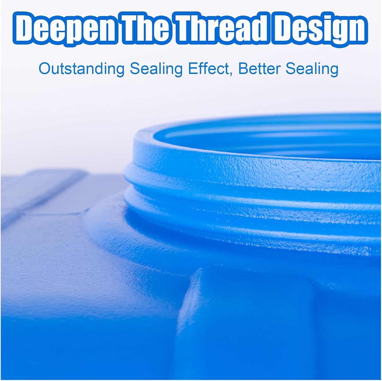 Water Tank 100L Camping & Hiking Water Storage Water Container，Drop-Resistant Plastic Water Tanks，Outdoor Travel Multifunctional Water Tank，Car Water Carrier Container，Blue