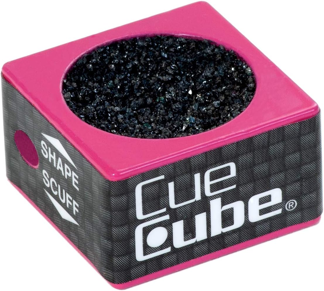 Pool Billiard Cue TIP Tool 2 in 1 Shaper Scuffer Nickel or Dime Radius Choose Your Color