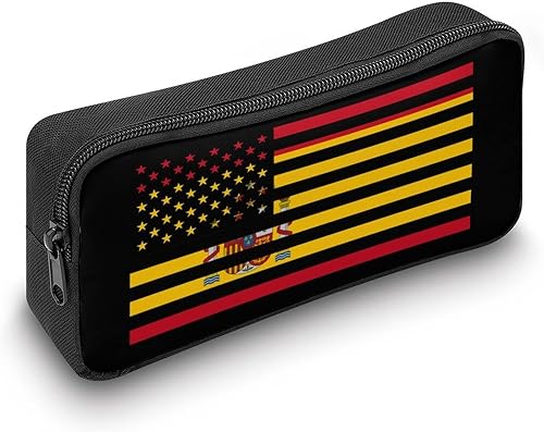 Miniatura 6 de Estuche de lápices con bandera americana de España, bolsa de lápices duradera de gran capacidad para almacenamiento