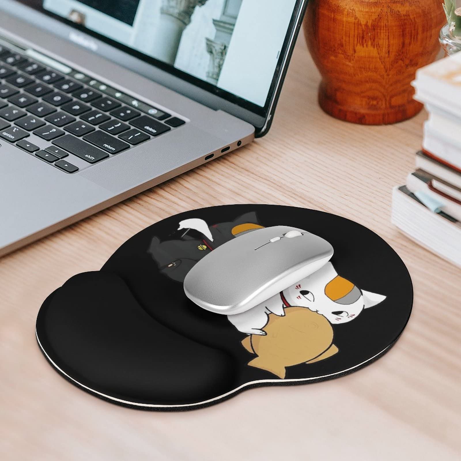 Amazon.co.jp: マウスパッド 夏目友人帳 ニャンコ先生 猫 アニメ