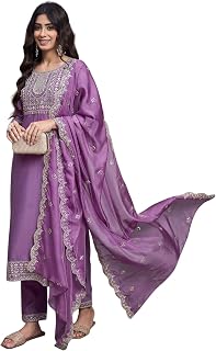 Florely Women's kurti set for woman | kurta sets for woman | Cotton Kurta Set for Women | Embroidered Kurta Set for Women... Price In India