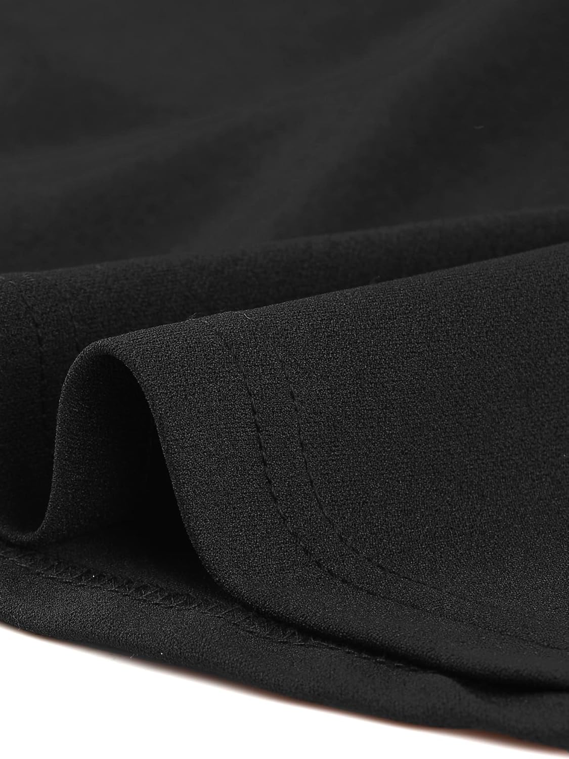 Allegra K Peplum Tops for Women's 3/4 Sleeve Belted Business Work Dressy Casual Blouses - Image 5