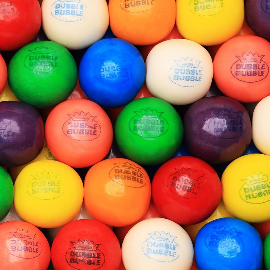 Amazon.com : Gumballs for Gumball Machine - 1 Inch Large Gum Balls