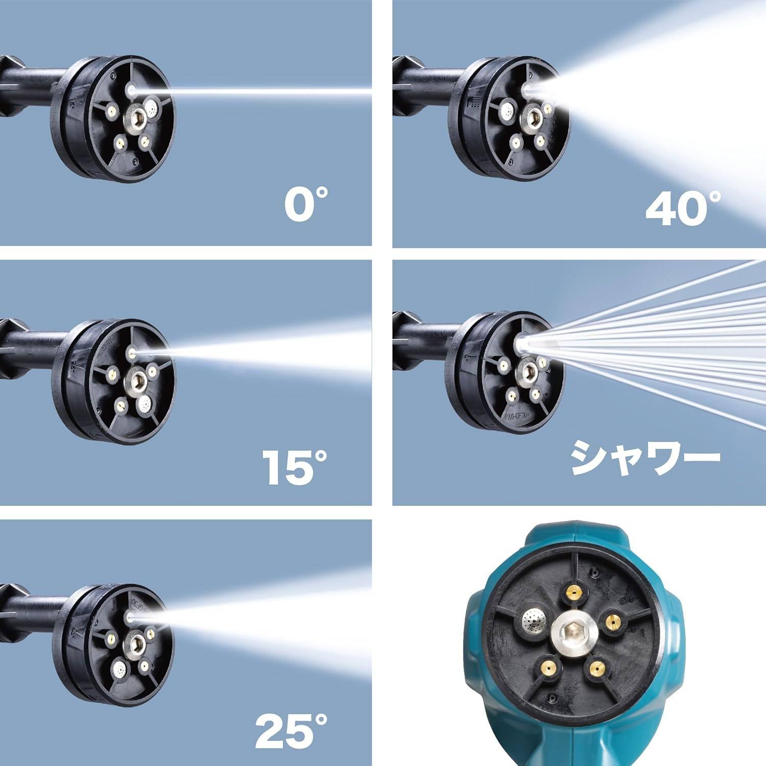 Amazon.co.jp: 充電式洗浄機 18V バッテリ・充電器別売 MHW180DZ