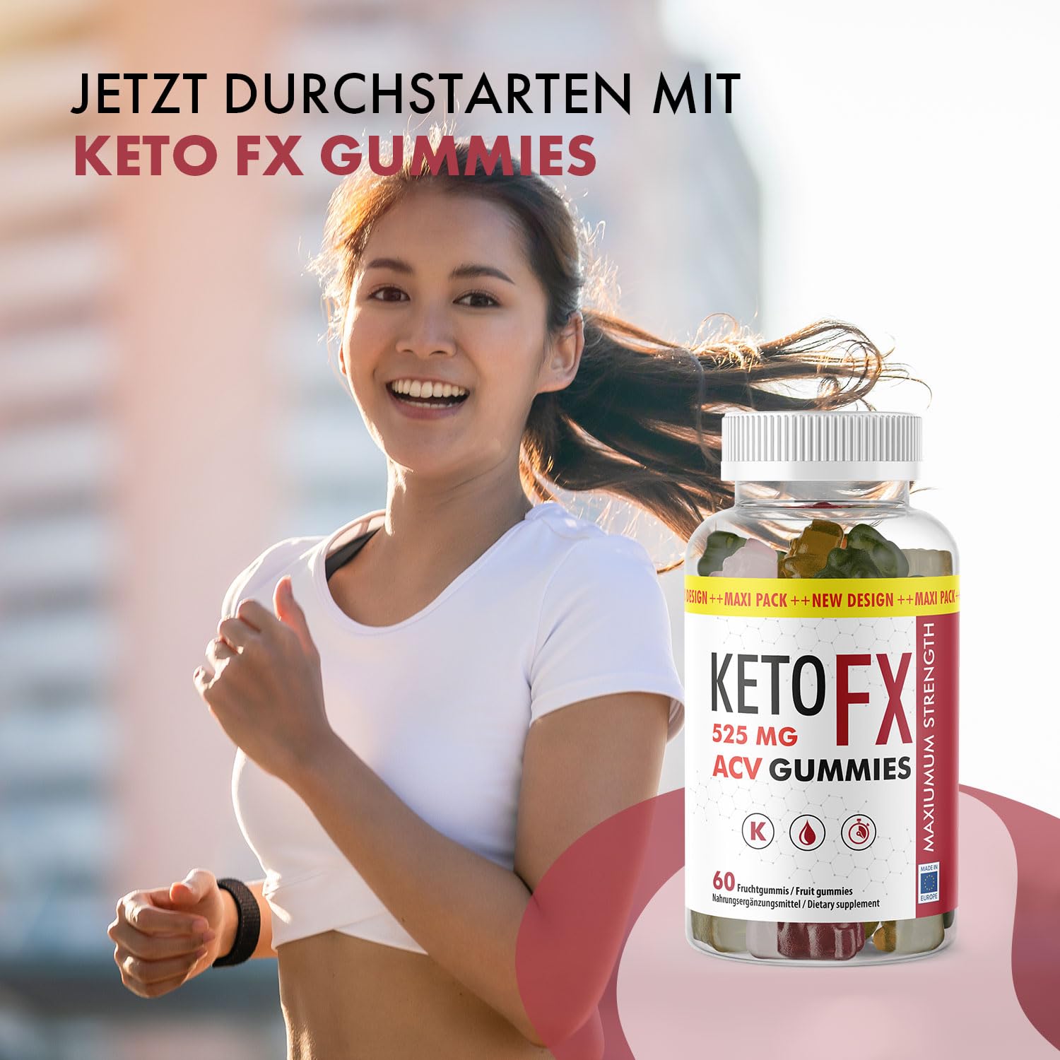 Keto Fx Gummies | Keto Gummibärchen 60 pieces per box | Fruit gums (5 x) : Amazon.com.be: Health & Personal Care