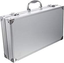 OSALADI Ferramentas Masculinas Pastas Rígidas De Alumínio Maletas De Transporte De Instrumentos Ferramentas Externas Ferramentas Domésticas Estojo De Viagem Estojo De Ferramentas Caixa