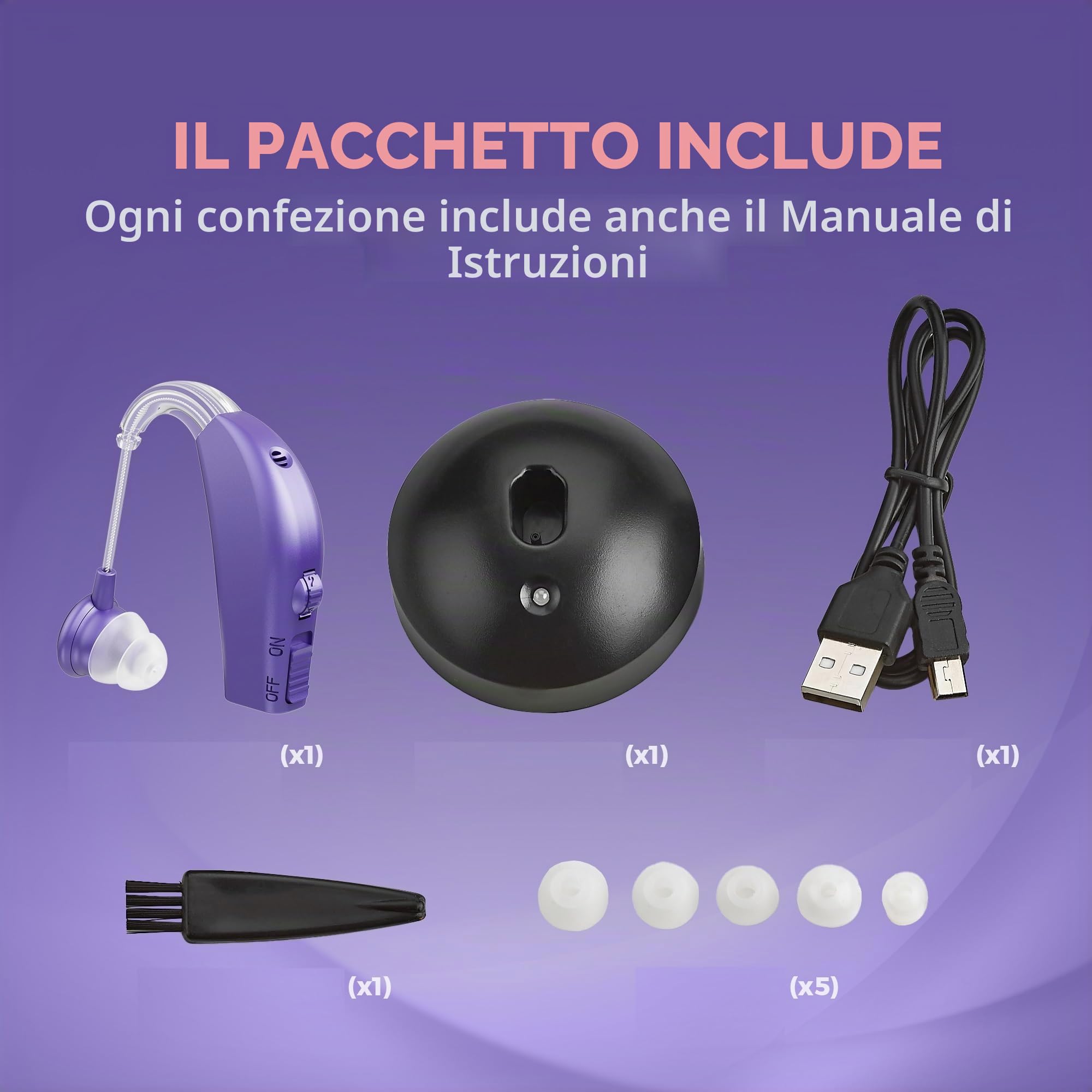 MEDca Premium Active Modello "LYBS" per sport e attività all'aperto, (viola)