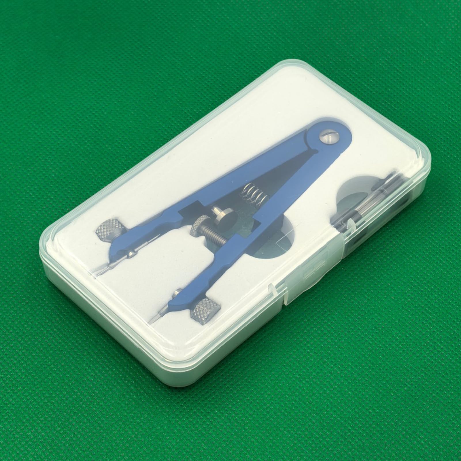 Uhren Reparaturzangen Werkzeug Set mit 8-teiliger Edelstahl Federzange zur bequemen Wartung des Armbands, Federstifte des Uhrenarmbands