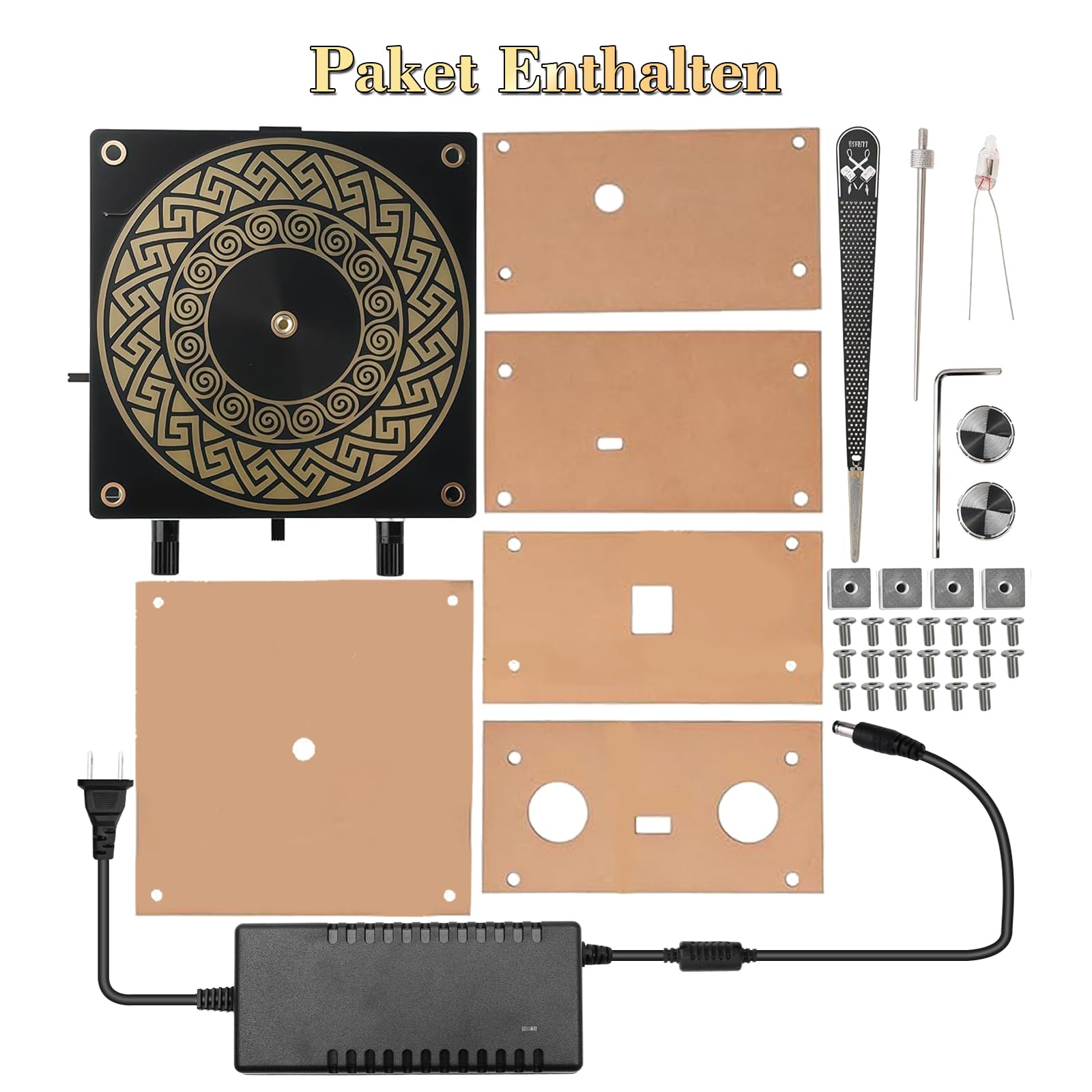 Musik Tesla Spule Bluetooth Lautsprecher mit LED, Berührbarer Lichtbogen Plasma Generator, Tesla Coil Speaker mit 10cm Lichtbogen, Desktop Deko Physik Experiment Geschenk für Technikfans