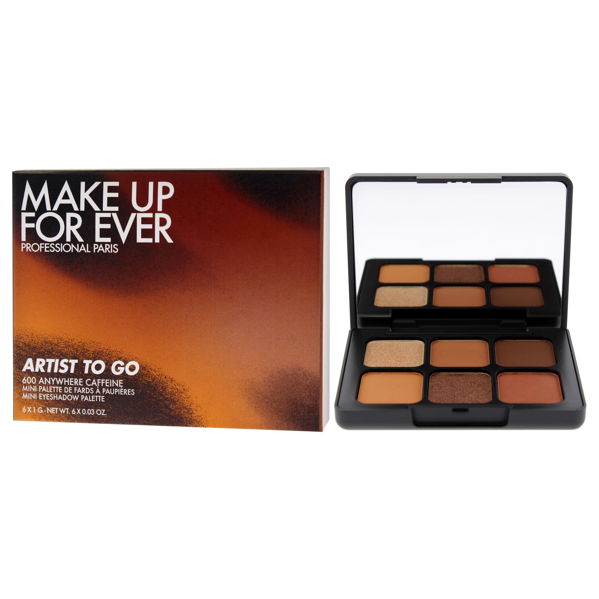Amazon.com : Artist To Go Mini Palette - 600 Anywhere Caffeine by