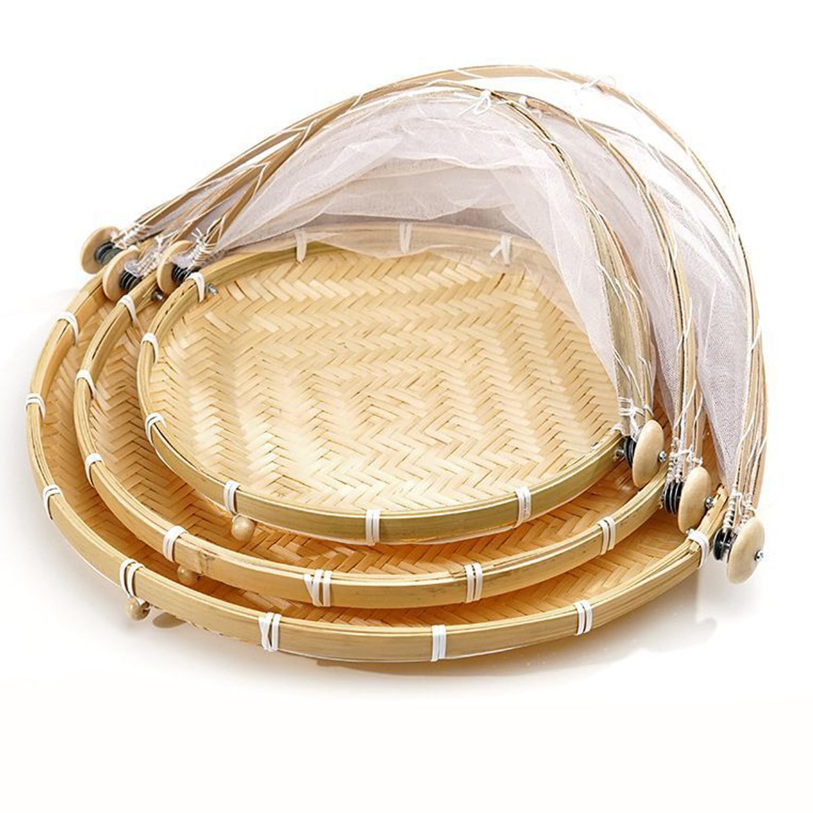 Panier de tente pour pique-nique et fruits cloche en maille de jardin