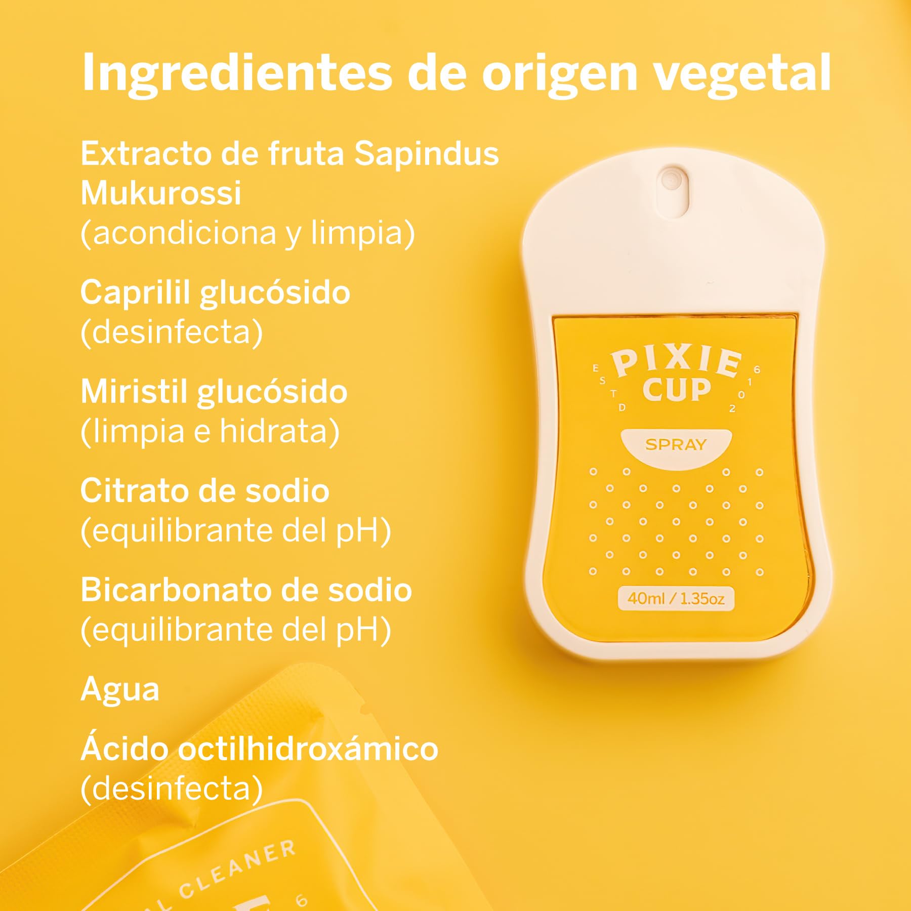 Pixie Cup Esterilizador limpiador para tazas de período