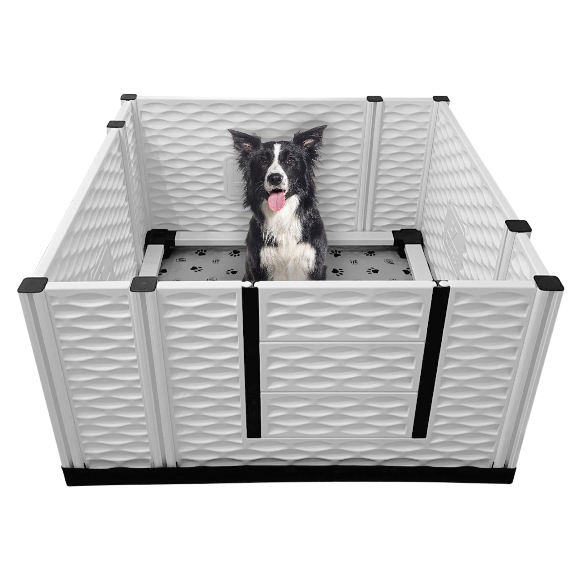 EZwhelp EZclassic 48x48x28 in Whelping Box for Breeders, Durable &amp; Portable