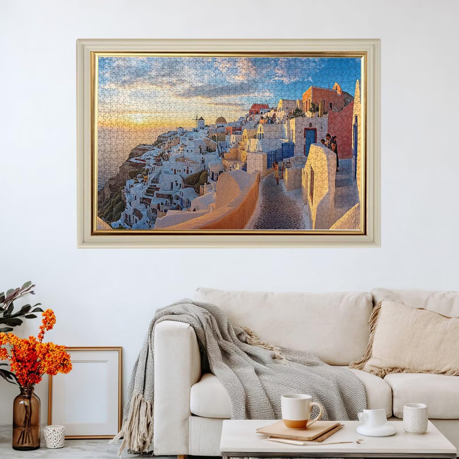 Puzzle Mar Puzzle 1500 Piezas,Atardecer Rompecabezas Desafiante,Puzzles Adultos,Impresión de Alta Definición Colorido Puzzles Madera con Caja de Regalo,Home Decoration,Regalo Mujer,p782t