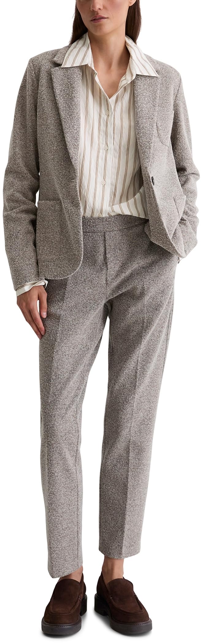 Marc OߴPolo Blazer de Punto Elegante Mujer Relaxed Fit