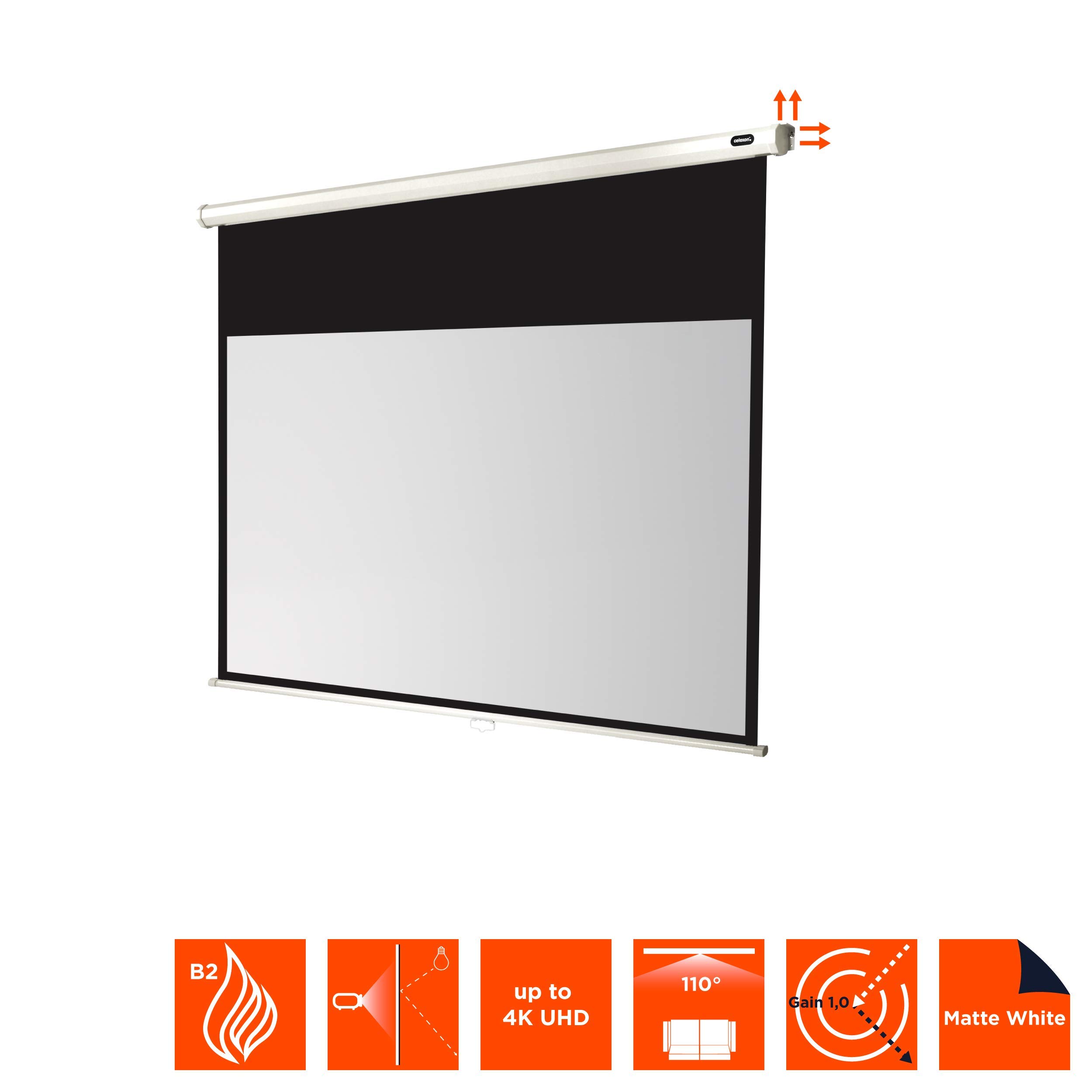 CELEXON Leinwand Rollo Economy 200x113