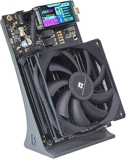 Bitcoins Miner 2.4TH/s NerdQaxe 4X BM1368 ASIC 2.4G WiFi 20W/TH BTC Lottery Crypto Miner with S21 Pro Asic Bitcoins Mining Machine Micro Silent Home Use