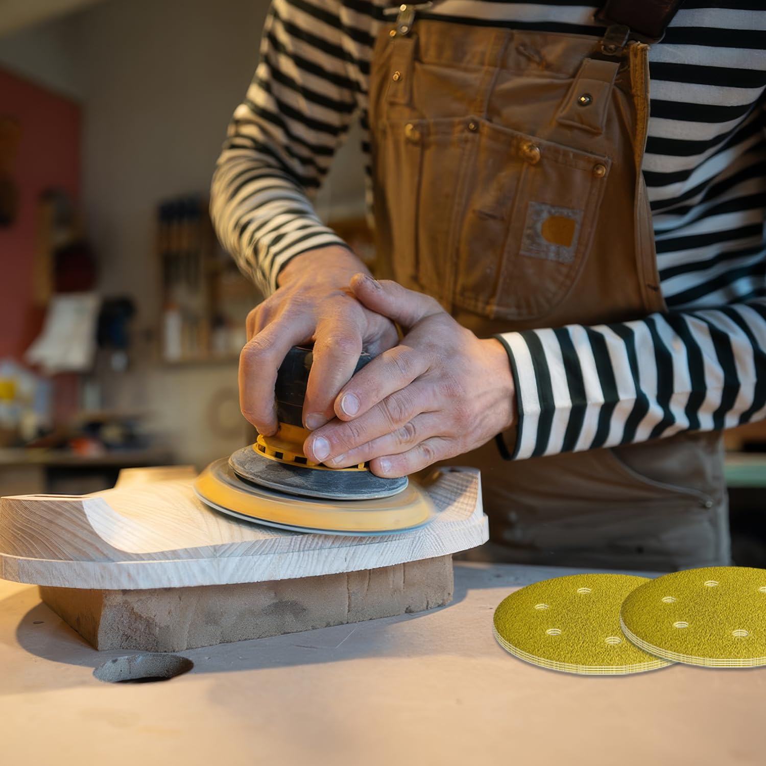 Dischi Abrasivi 150 Mm - 40 Pezzi, Grana 1000-5000, Per Legno, Metallo E Auto - Foto 5