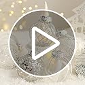 25Pcs 2.36 Inch Christmas Balls Ornaments for Xmas Christmas Tree Decor, Shatterproof Christmas Tree Decorations Hanging Baubles for Holiday Wedding Party, Silver