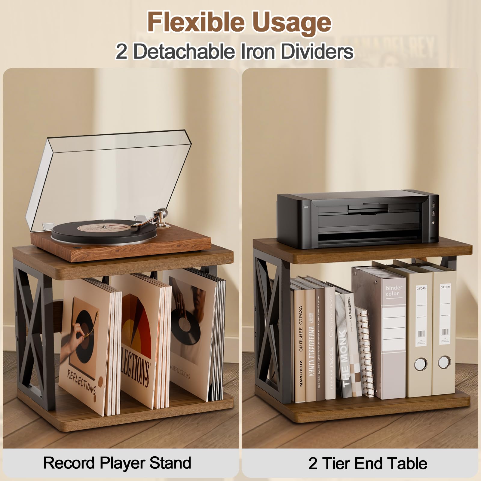 Rangement Vinyle, Meuble Vinyle, Meuble Platine Vinyle